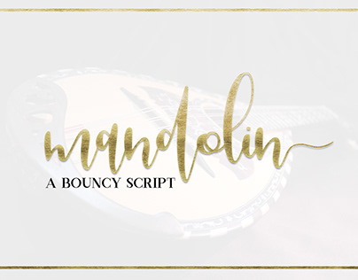 Mandolin - A Bouncy Script