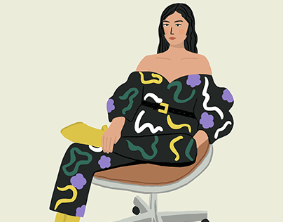 Mara Hoffman Fashion Illustration