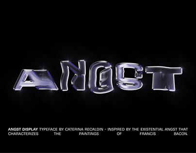Project thumbnail - Angst Display Typeface