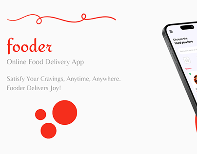 Fooder (Online food delivery app)