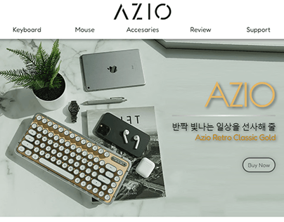 Web page Desgin(Web site Design)-AZIO