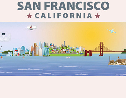 Illustration of San Francisco