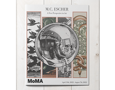 M. C. Escher Artist Exhibition Brochure