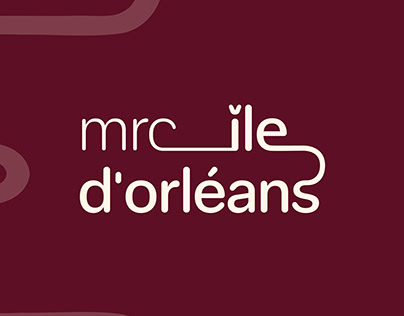 MRC île d'Orléans - identité corporative
