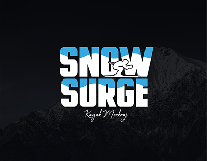 Snow Surge Kayak Merkezi Logo Tasarımı