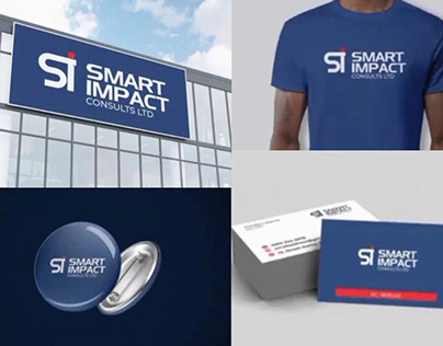 Project thumbnail - Brand identity logo for SMART IMPACT