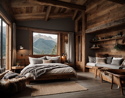Bedroom for Mountain Resorts
