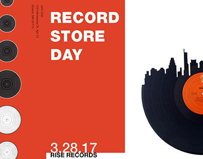 Double Gate Fold Brochure - Record Store Day