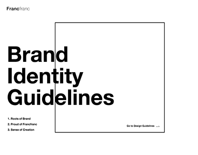 Francfranc Brand Identity Guidelines