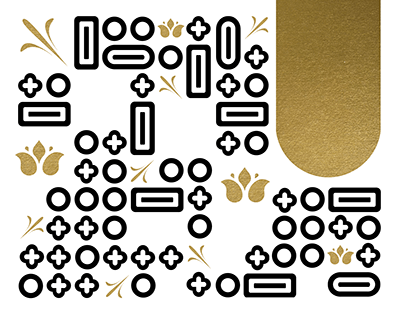 Identity of the exhibition in Moscow (gold)