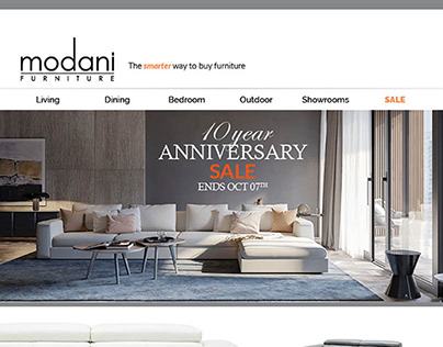 MODANI 10 Year Anniversary SALE Newsletter