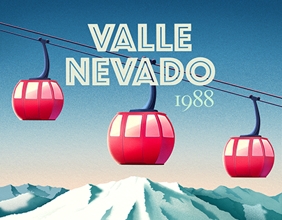 VALLE NEVADO "Posters 30 años"