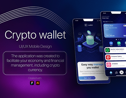 Crypto wallet UI/UX