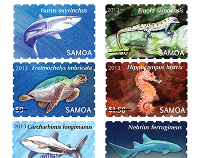 Samoan Postage Stamps