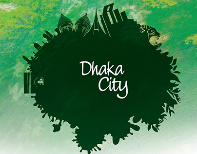 Dhaka City Illustration