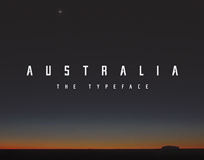 Australia - The Typeface by Denver