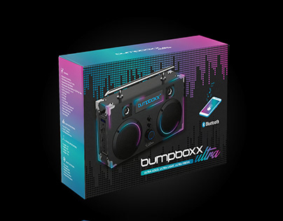 Bumpboxx Ultra Boombox Retail Color Packaging