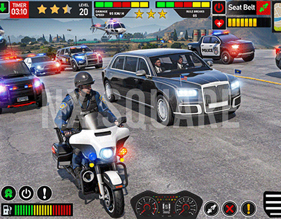 Police Transport game render 1