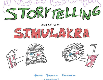 Storytelling Simulacra Comic