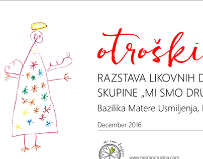RAZSTAVA OTROŠKI ANGELI / kids art exhibition / 2016