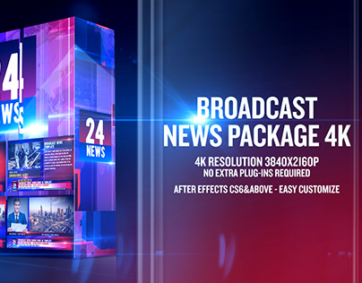 Broadcast News Package 4K