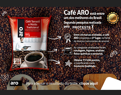 Peça Promocional - Café Aro | Promotional Art