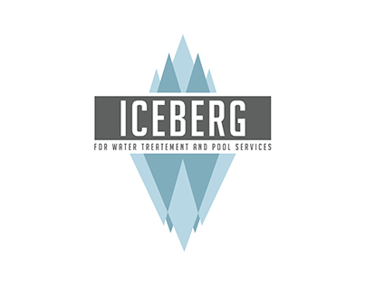 "IceBerg" logo and brochure design
