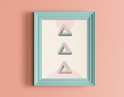 Penrose Triangle Poster