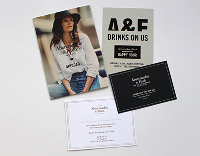 Abercrombie & Fitch Marketing Print Examples