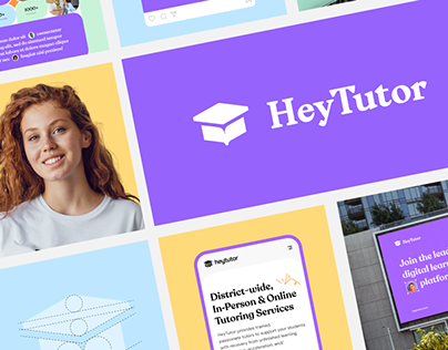 Heytutor - New identity for edtech tutoring platform