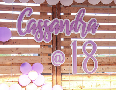 CASSANDRA'S 18TH BIRTHDAY