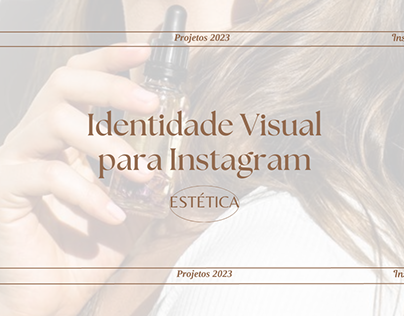Identidade Visual para Instagram de Estética