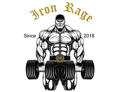 Iron Rage Logo Design