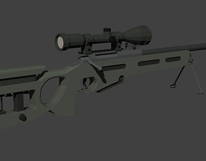 SV 98 Russian Low poly