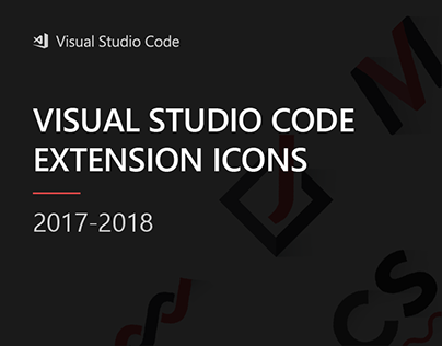Microsoft Visual Studio Code Extension Icons 2017-2018
