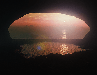 The Cave - procedural terrain generation