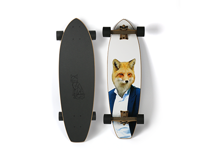 Cardboard skateboard