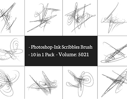 Free Ink PS Scribbles Brush