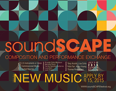 Soundscape poster design 
