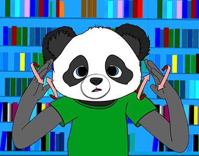 Deaf Panda Make friends