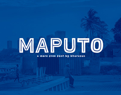 Maputo Display Font