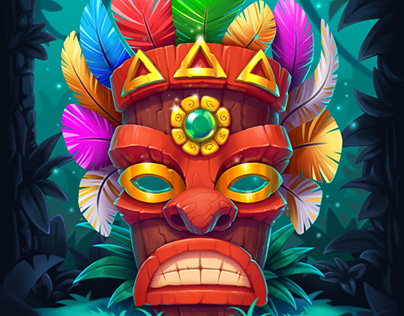 Mayan mask |Time Master: coin&clash Game