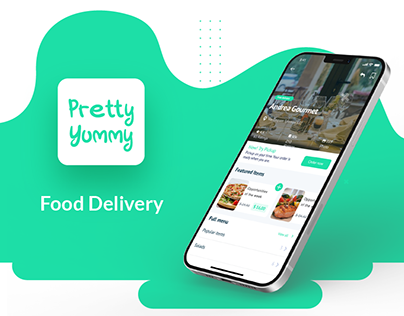 Food delivery mobile app design
