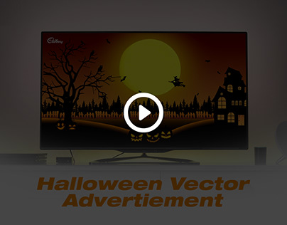 Cadbury Halloween Vector Advertisment