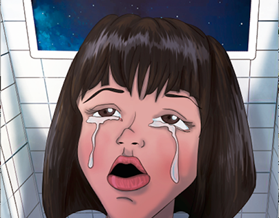 "Crying Girl" (Poster)