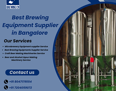 Best Brewing Equipments Supplier in Bangalore