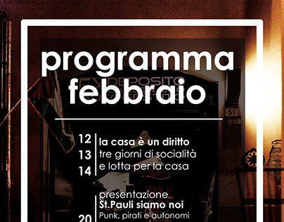 locandina programma febbraio