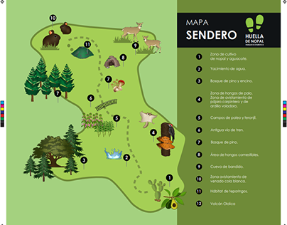 Mapa Senderismo Parque Ecoturístico