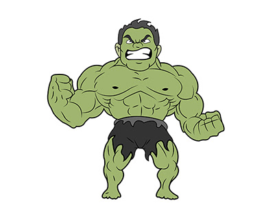 Hulk Animation (Inspired From Jazza)