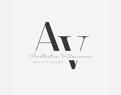 Logotipo 'Aesthetic Villanueva - Beauty Salon'